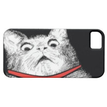 Surprised Cat Gasp Meme - iPhone 5 Case