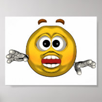 Surprised - toon print
