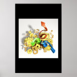 Surreal  clockwork posters