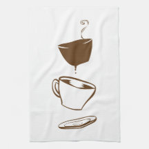 Surreal Coffee Towels