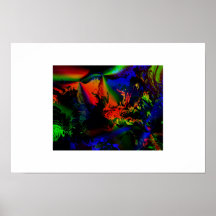 Surreal Dragon Print