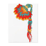 Surreal Flower Post Card