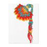 Surreal Flower Post Card