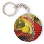 Surreal Room Paintings keychains