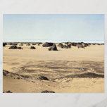 Surreal shapes in sandstone with Land Rover, Alger Personalized Flyer