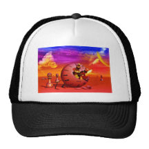 Surrealism series mesh hat