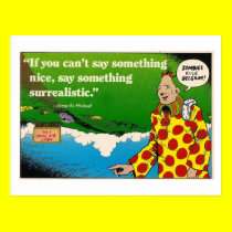 Surrealistic Zippy Card postcards
