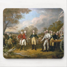 Surrender of General Burgoyne - 1822 Mousepad