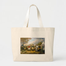 Surrender of General Burgoyne by John Trumbull Bag