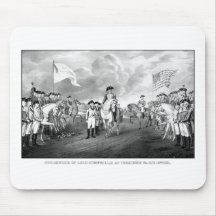Surrender Of Lord Cornwallis At Yorktown Mouse Pads