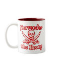 Surrender the Booty mugs