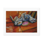 surrender to the frisbee postcards