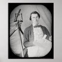 Surveyor & Tools Daguerreotype 1848 posters