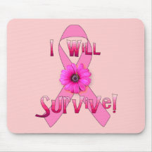 Survive Breast Cancer Mouse Pad
