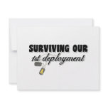 Surviving Our 1st Deployment invitations