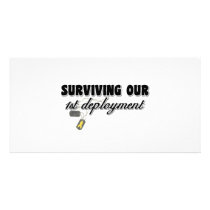 Surviving Our 1st Deployment Custom Photo Card