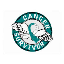 Survivor 14 Cervical Cancer Postcard