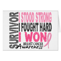 Survivor 4 Breast Cancer Cards