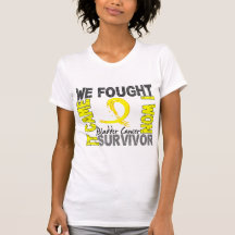 Survivor 5 Bladder Cancer Shirts