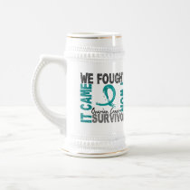 Survivor 5 Ovarian Cancer Mugs