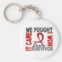Survivor 5 Stroke Keychains