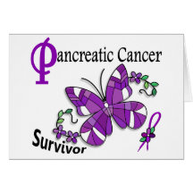 Survivor 6 Pancreatic Cancer Greeting Cards