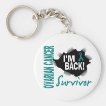 Survivor 7 Ovarian Cancer Keychains