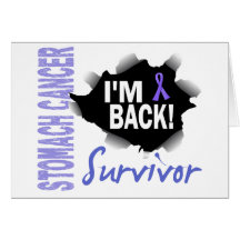 Survivor 7 Stomach Cancer Greeting Card