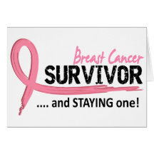 Survivor 8 Breast Cancer Greeting Card