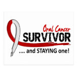 Survivor 8 Oral Cancer Postcard