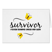 Survivor - Bladder cancer Greeting Card