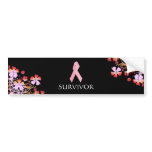 SURVIVOR Bumper Sticker BLK bumper stickers