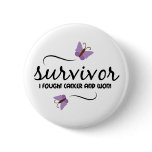 Survivor - Cancer buttons