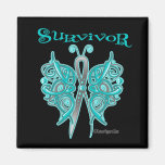 Survivor Celtic Butterfly - Gynaecologic Cancer magnets
