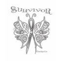 Survivor Celtic Butterfly - Lung Cancer t-shirts