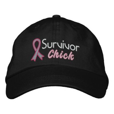 Survivor Chick - Breast Cancer Embroidered Baseball Cap