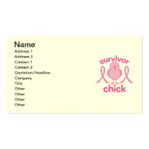 Survivor Chick Business Card