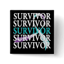 Survivor Collage Domestic Violence Sexual Assault Pins