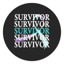 Survivor Collage Domestic Violence Sexual Assault Stickers