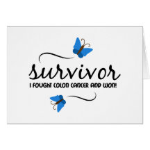 Survivor - Colon cancer Greeting Card