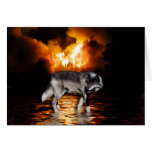 "Survivor" Grey Wolf Wildlife Gifts cards