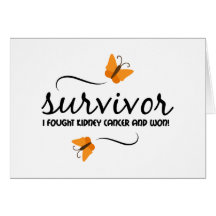 Survivor - Kidney cancer Greeting Cards