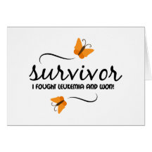 Survivor - Leukaemia Greeting Card
