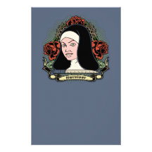 Survivor Nun Personalized Stationery