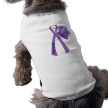 Survivor- Purple Awareness Dog Tee