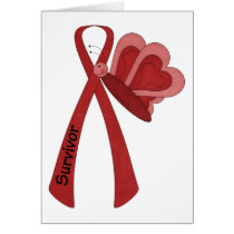 Survivor- Red Awareness cards