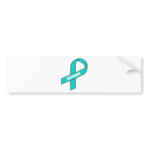Survivor (Teal Ribbon) Bumper Stickers