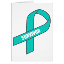 Survivor (Teal Ribbon) Cards