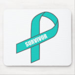 Survivor (Teal Ribbon) mousepads
