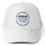 Survivor Tribal Ribbon Domestic Violence hats